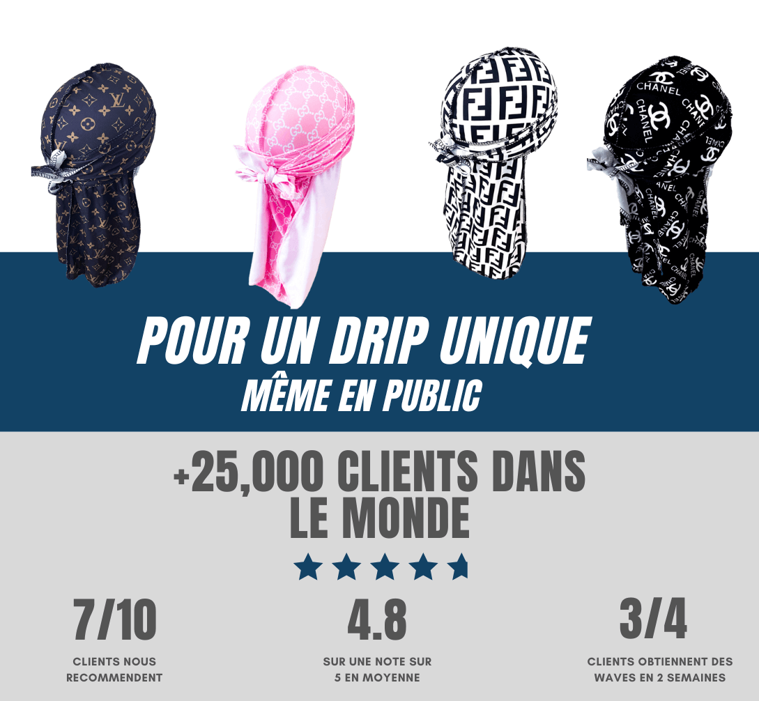 Durag customisé chez global durag