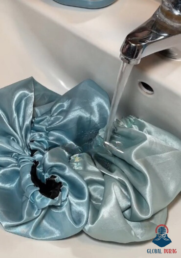 Comment laver un bonnet de satin ?
