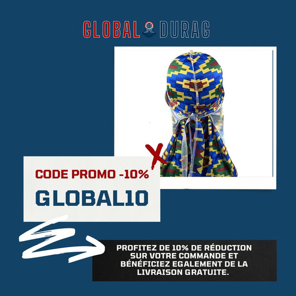 Durag Wax Printed | Global Durag