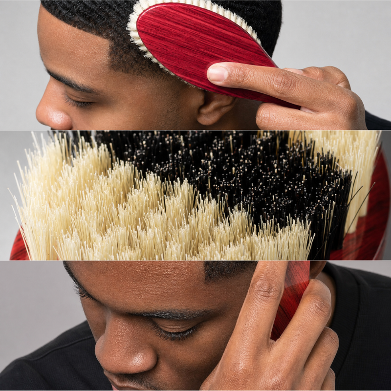 Brosse pour Waves Longue Rouge | Global Brush