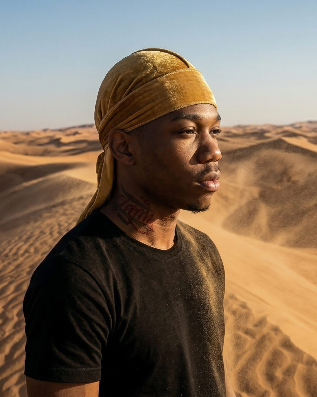 Durag En Velours Beige