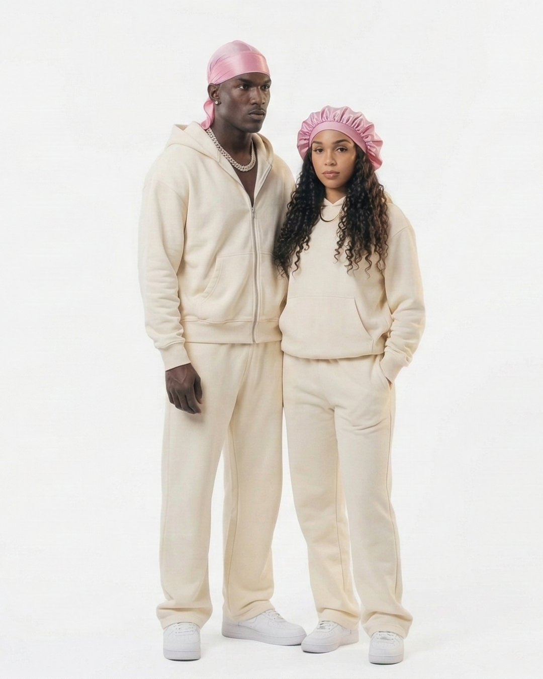 Durag Satin Premium Rose
