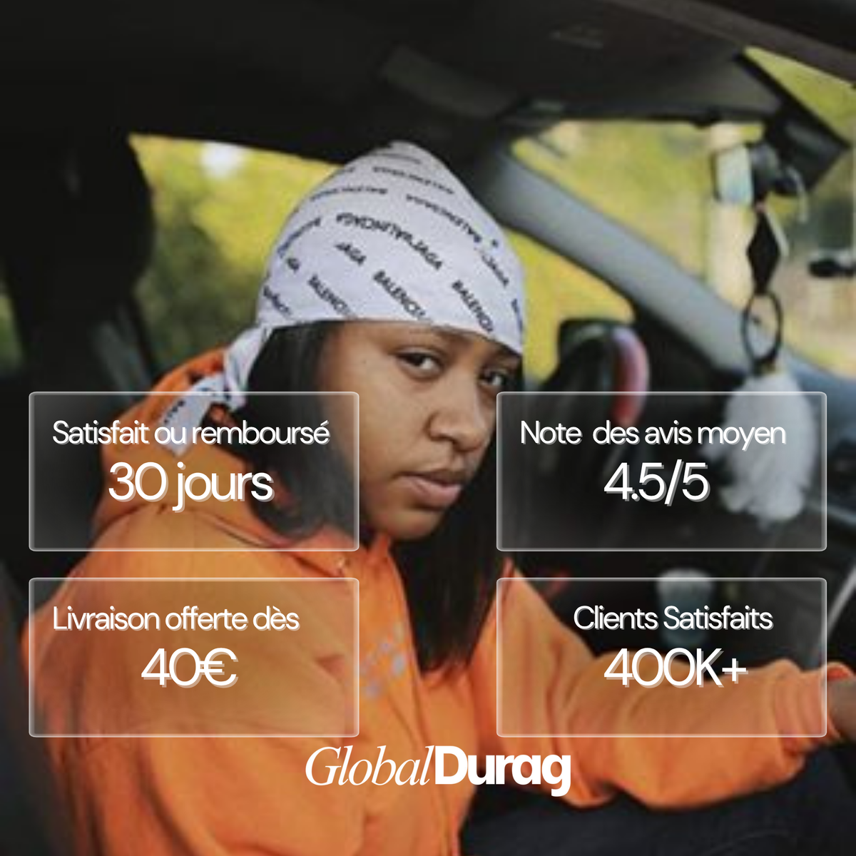 Durag BLCGA Schwarz