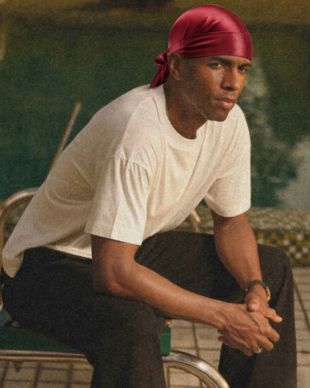 Durag Satin Premium Rouge
