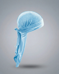 Durag En Velours Bleu
