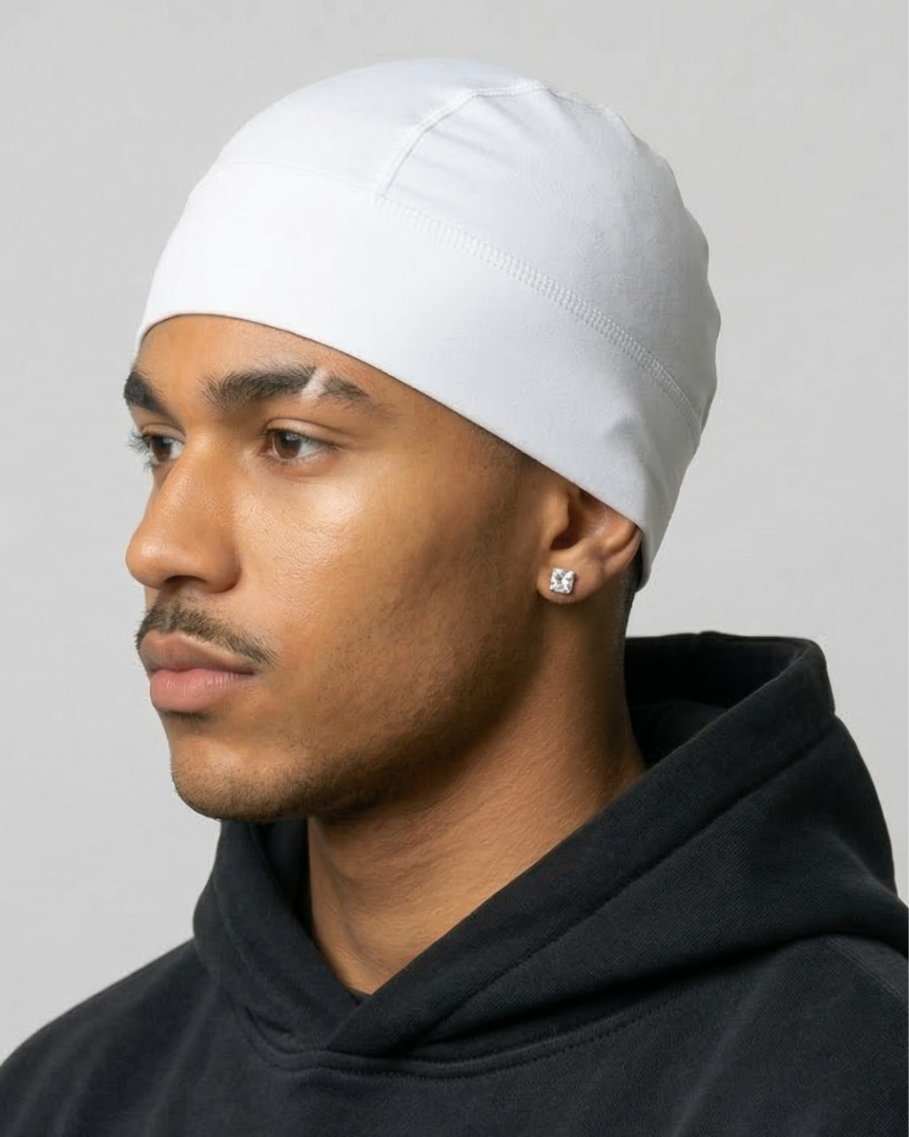 Premium Skull Cap Blanc
