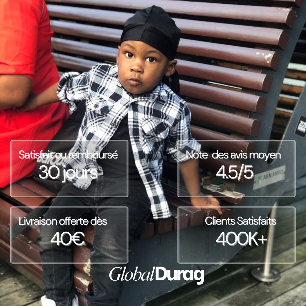 Durag Satin Premium Enfant