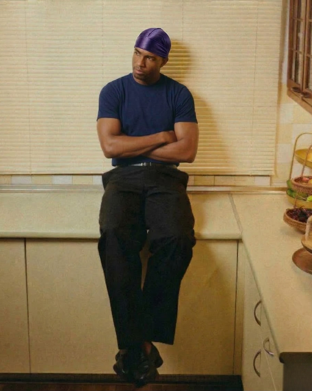 Durag Satin Premium Violet