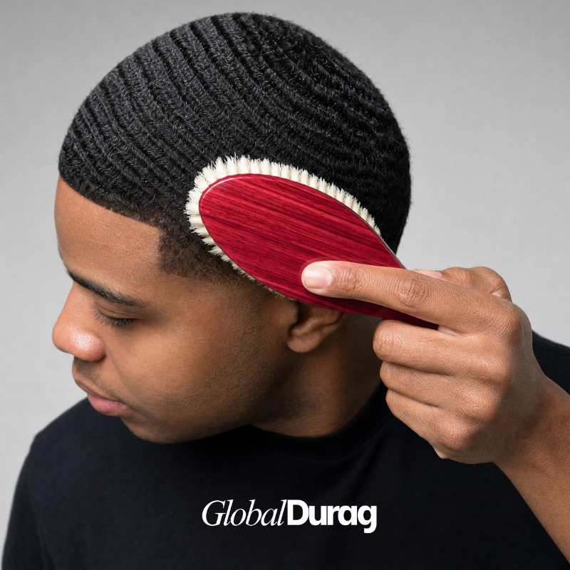 Brosse pour Waves Longue Rouge | Global Brush
