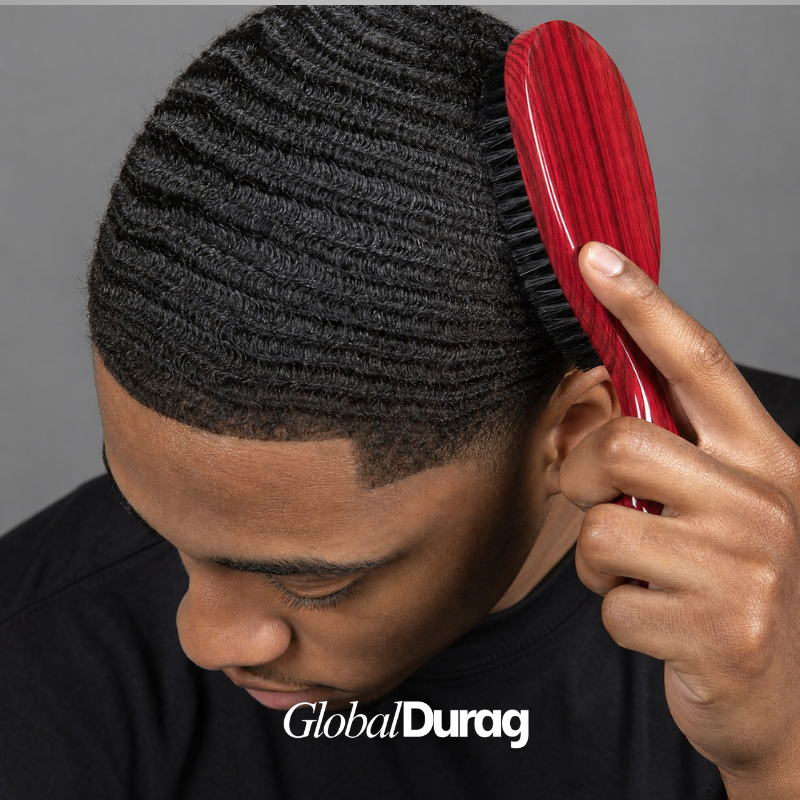 Brosse pour Waves Longue Rouge | Global Brush
