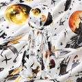 Halloween-Totenkopf-Durag – Limitierte Auflage