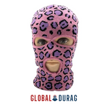 Pink Leopard Balaclava | Global Durag