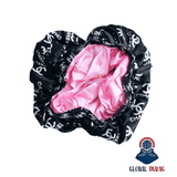 Bonnet de Nuit en Satin Noir Chanel