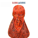 Orange Durag Bandana | Global Durag