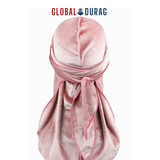 Pinky Luxury Velvet Durag | Global Durag
