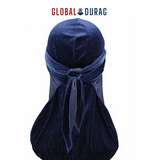 Durag En Velours Bleu Luxury | Global Durag