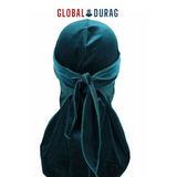 Turquoise Luxury Velvet Durag | Global Durag