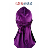 Luxury Purple Velvet Durag | Global Durag