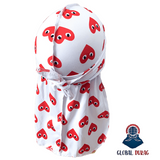 Durag Blanc Coeur CDG